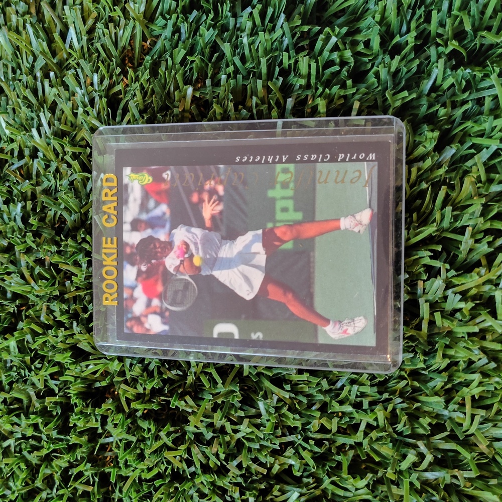 Jennifer Capriati Rookie Card 1992 Classic Games/Score Tennis EX